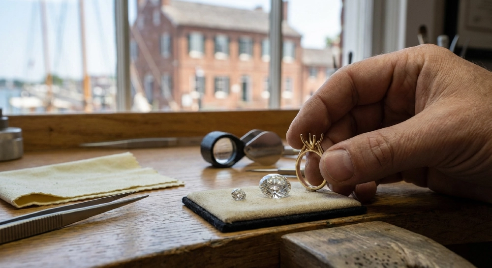 Upgrading your diamond without replacing the ring in Annapolis