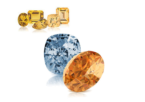 Topaz and Citrine Gemstones