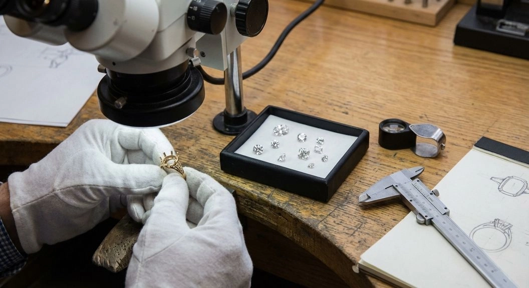 Matching a new diamond to an existing ring setting